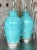 Boho Chic Vintage Boho Glazed Ceramic Table Lamps - a Pair For Sale - Image 3 of 6
