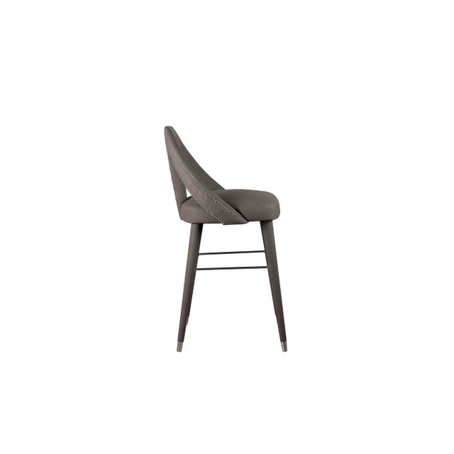 Not Yet Made - Made To Order Caron Bar Chair by Ottiu For Sale - Image 5 of 8