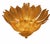 Glass Venetian Ceiling Lights by Valentina Planta. Murano, 1990, Set of 2 For Sale - Image 7 of 9