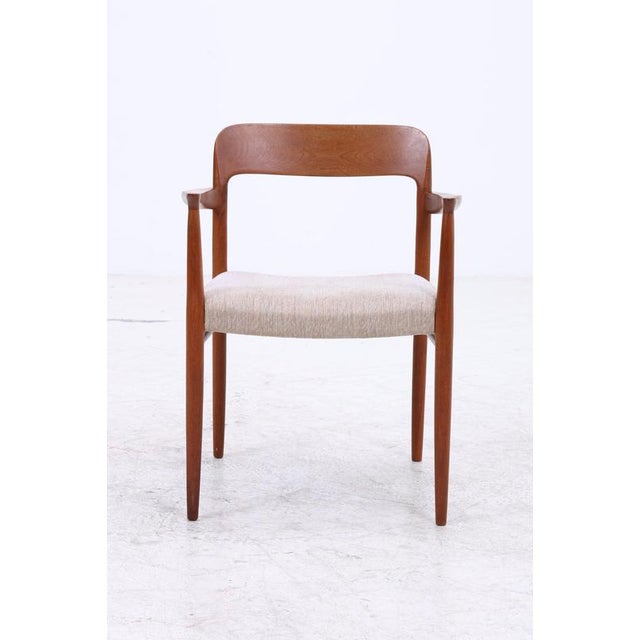 No 56 Armchairs in Teak by Niels Otto Møller, Set of 2 For Sale - Image 4 of 18