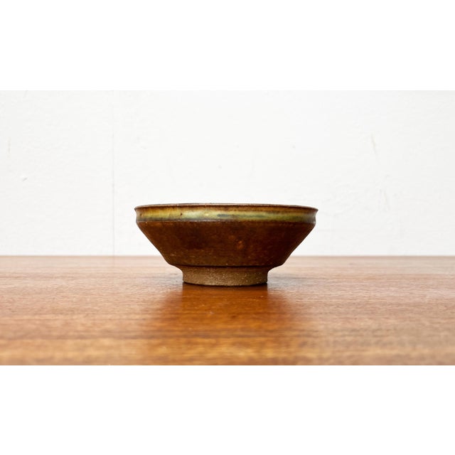 Mid-Century Danish Studio Pottery Bowl by Jørgen Christian Andersen for Ja Keramik, 1960s For Sale - Image 10 of 16