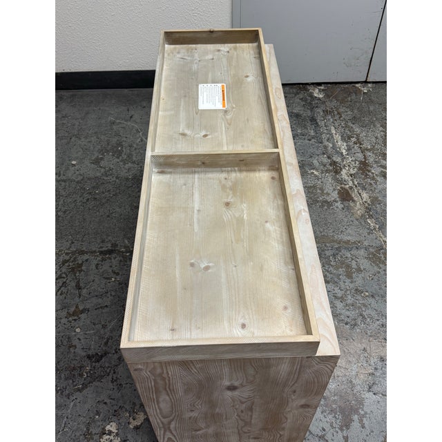 Restoration Hardware Callum Wide Dresser + Topper Set For Sale In San Francisco - Image 6 of 12
