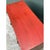 Red Vintage Lane Red Cabinet With Ornate Medallions For Sale - Image 8 of 14