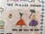 Textile Antique Early 1900s Framed Children's Etiquette Cross Stitch For Sale - Image 7 of 13