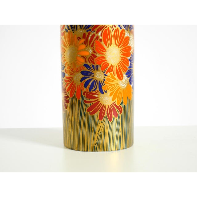 Vintage Porcelain Vase by Rosamonde Nairac for Rosenthal Studio-Linie, 1980s For Sale - Image 13 of 17
