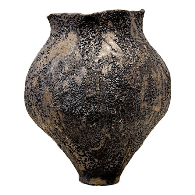 Traditional Textured Moon Jars For Sale