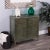 Transitional Imperial Green Accent Cabinet, Green For Sale - Image 3 of 9