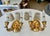 Pair French Empire Style Brass Swan Wall Sconces For Sale - Image 14 of 15