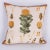 English Yellow Botanical Design Pillow For Sale - Image 3 of 3