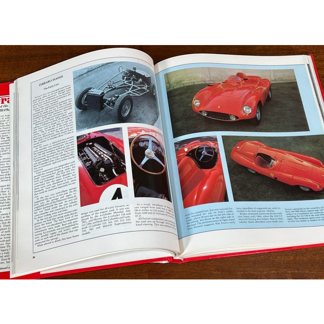 Vintage c.1989 coffee table book on Ferrari! Loads of beautiful illustrations, a great book for a car enthusiast! It...