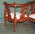 19th Century Carved Red and Gilt Tête-À-Tête Lovers Conversation Set For Sale - Image 16 of 18