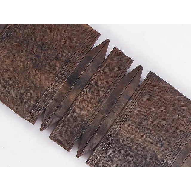 Brown Large Mid-Century Bedouin Tent Beam in Wood, Sahara For Sale - Image 8 of 12