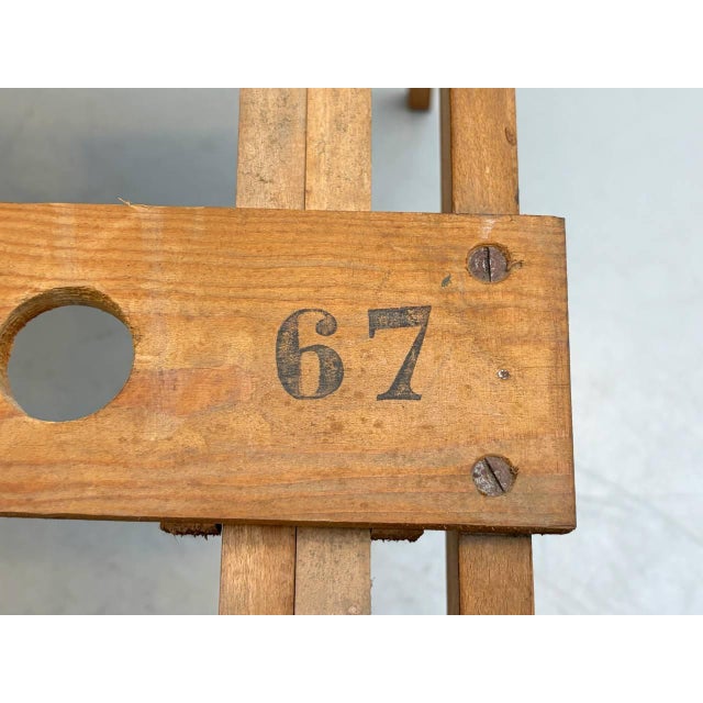 Extendable Dining Table in Cherry Wood from Willisau, Switzerland, 1960s For Sale - Image 14 of 17