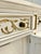 Wood 1970s Thomasville Dresser Credenza Newly Refinished in White With Gold Details For Sale - Image 7 of 11