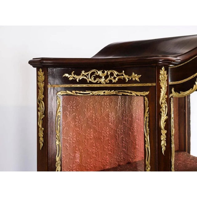 Antique 19th Century French Vitrine Display Cabinets by Vernis Martin For Sale - Image 9 of 18