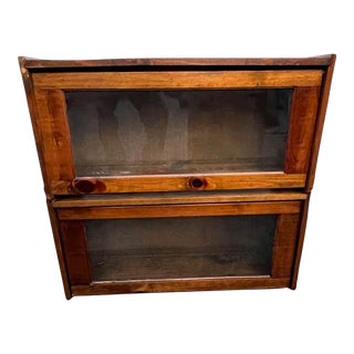 Early 20th Century Two Stacking Bookcase For Sale