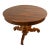 Antique Round Carved French Walnut Pedestal Tripod Dining Center Table 1850 For Sale In Portland, OR - Image 6 of 10