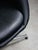 Vintage Italian Black Leatherette and Chrome Swivel Chair, 1970s For Sale - Image 5 of 18