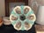 French Provincial Orchies Oyster Plate, French, C. 1910 For Sale - Image 3 of 8