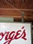 Large Vintage "George's Music Store" Commercial Hanging Sign For Sale - Image 11 of 12