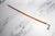 Beautiful Hand Hammered Sterling Silver Antique Leather Wrapped Horse Riding Crop Equestrian Home Decor For Sale - Image 10 of 12