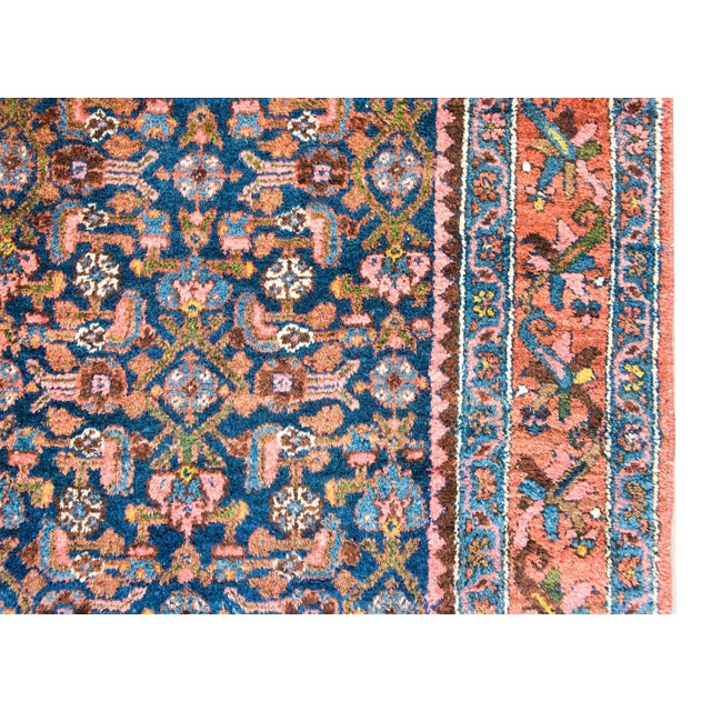 Textile Early 20th Century Persian Malayer Rug For Sale - Image 7 of 15
