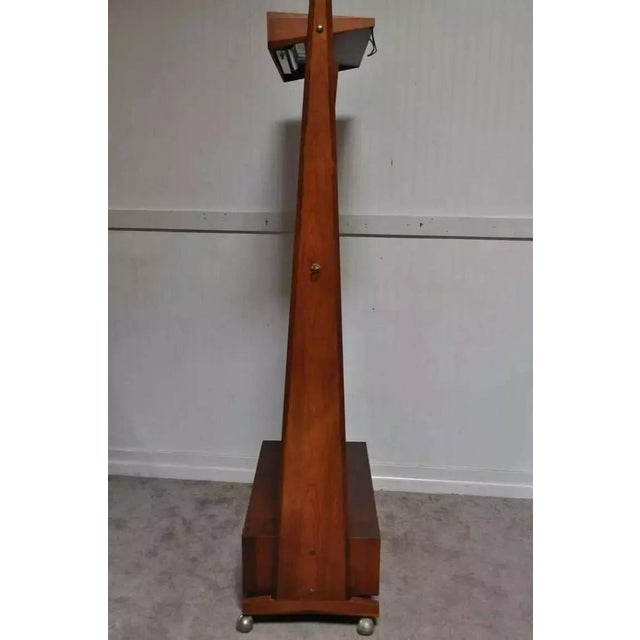 Brown Mid 20th Century Marc Berge Grosfeld House Mid Century Danish Modern Walnut Full Length Mirror For Sale - Image 8 of 10