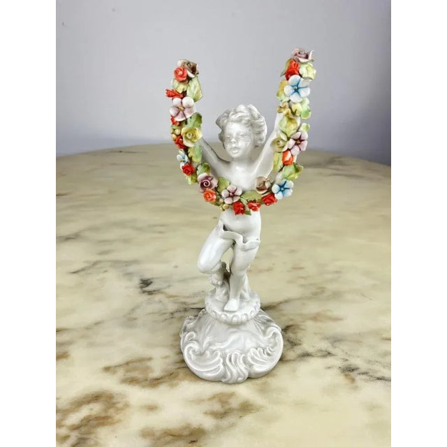 Ceramic Porcelain Figurine, Italy, 1940s For Sale - Image 7 of 10