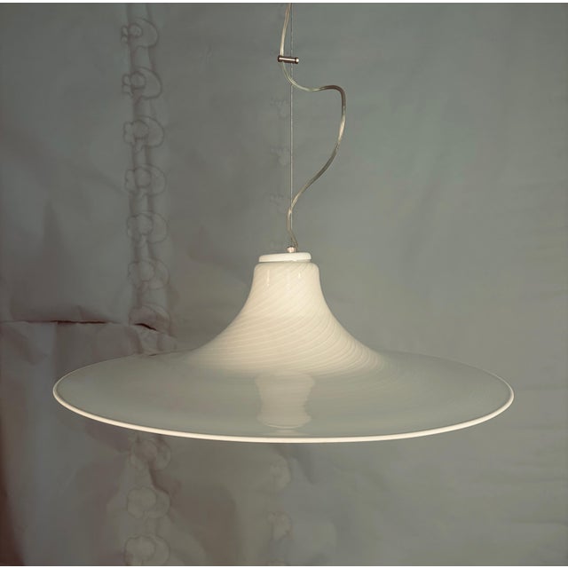 1980s Murano Glass Pendant by Mariana Iskra for Ribes Studio, 1990s For Sale - Image 5 of 9