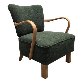 Cocktail Armchair by Jindřich Halabala, 1950s For Sale