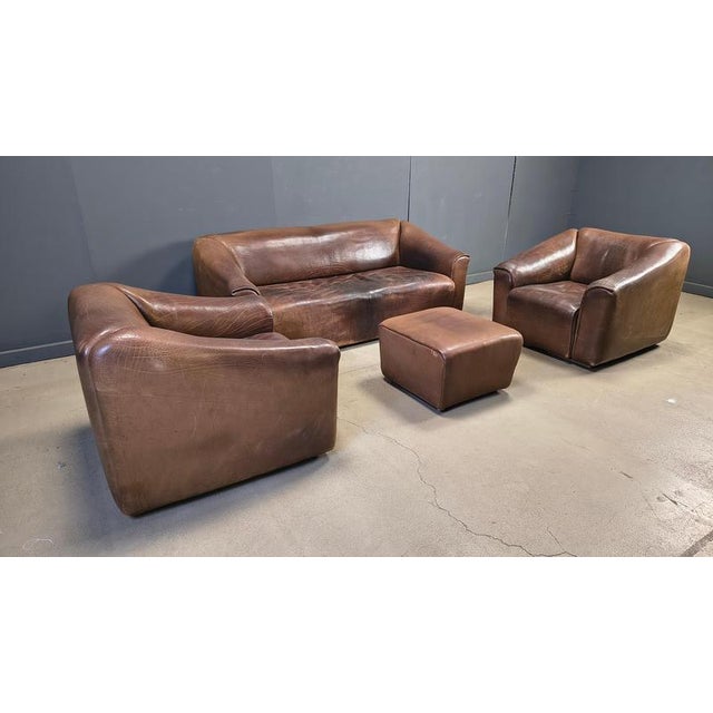 DS47 Sofa Set from de Sede, 1960s, Set of 3 For Sale - Image 10 of 14