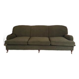 Ralph Lauren Wyland English Rollarm Sofa For Sale