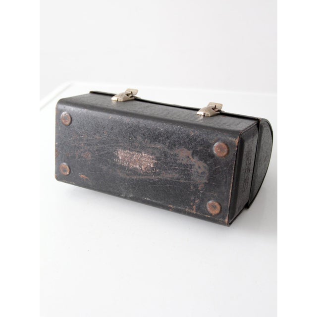 Mid-Century Thermos Metal Lunch Box For Sale - Image 4 of 11
