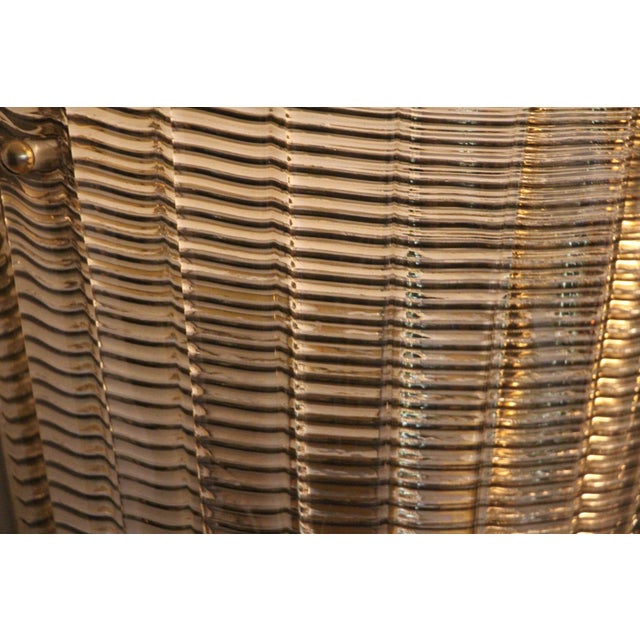 Glass Sconces in Smoked Textured Murano Glass, 1980s, Set of 2 For Sale - Image 7 of 18