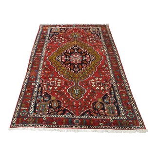 Vintage Persian Bakhtiari Rug 7’1” X 9’11” For Sale