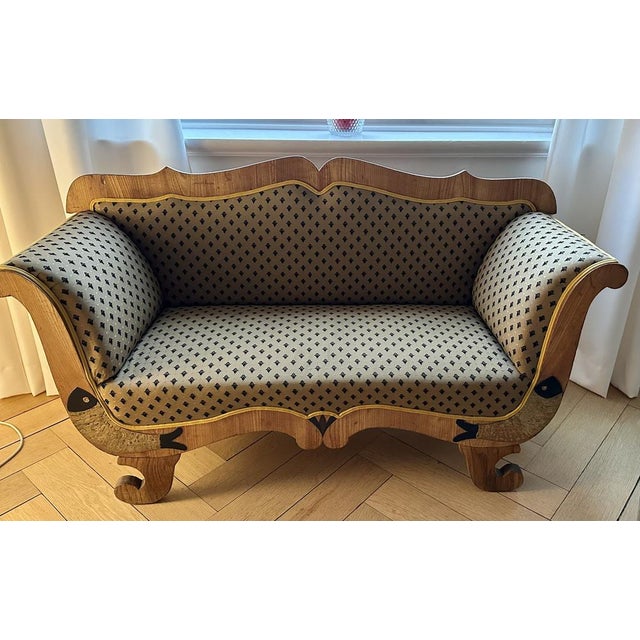 Early 19th Century Biedermeier Children's Bench, 1820s For Sale - Image 5 of 18