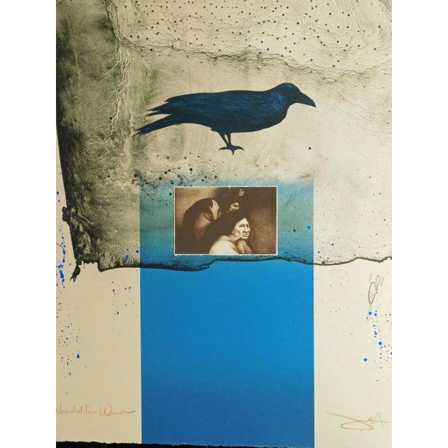 "Wounded Knee Woman"by Frank Howell Original Limited Edition Lithograph Hand signed & titled & numbered by the artist Art...