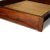 Zaurak Contemporary Rosewood Finish Bed From Boston Mills (Queen) For Sale In Dallas - Image 6 of 7