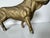 Vintage Solid Brass Bull Sculpture For Sale - Image 4 of 10
