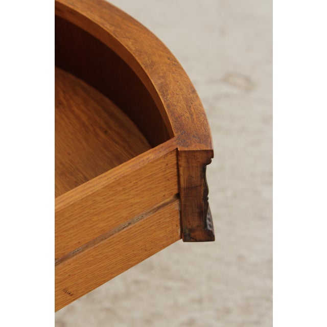 Wood John Widdicomb Vintage Neoclassical Occasional Table For Sale - Image 7 of 16
