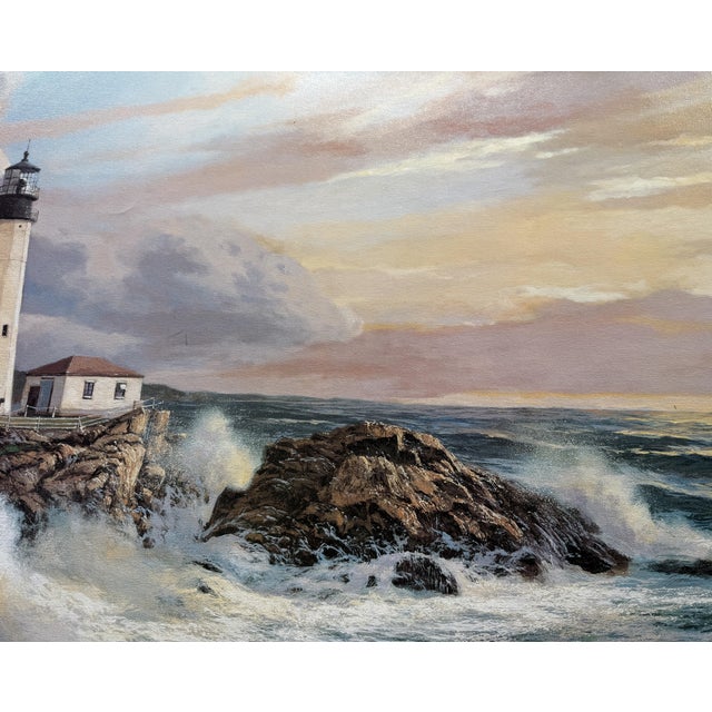 1997 "A Peaceful Horizon" by Nenad Mirkovich, Open Edition, Reproduction 36x24 For Sale - Image 9 of 10