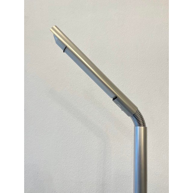 Adjustable S1 Floor Lamp in Aluminum by Rico & Rosemarie Baltensweiler, Switzerland, 1970s For Sale - Image 3 of 13