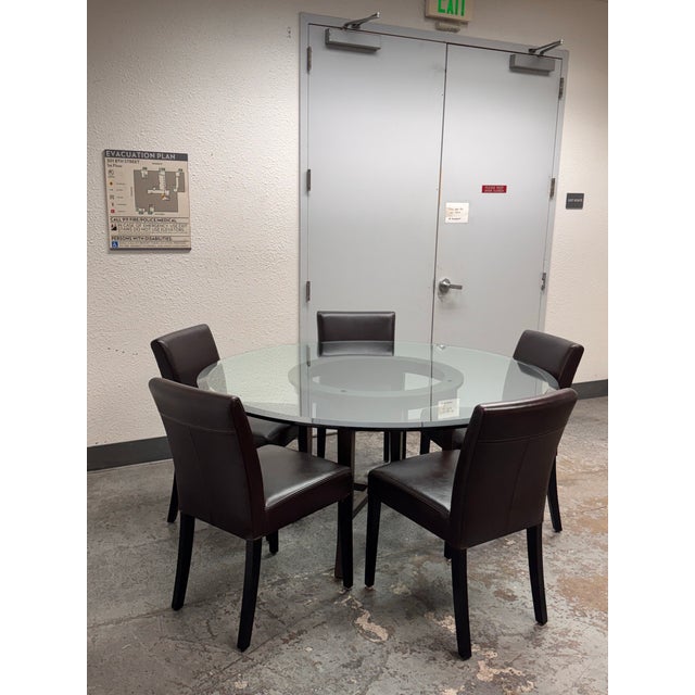 Crate & Barrel Halo Table For Sale - Image 12 of 12