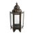 Tangier Large Iron & Glass Candle Lantern For Sale
