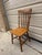 Set of Four Vintage Bistro Style Solid Maple Spindle Back Dining Chairs Solid wood frame, turned leg Sturdy and strong...