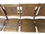 Wood Vintage Four-Seat Folding Slatted Wood Bench, Theater, Waiting Room & Industrial Style Seating For Sale - Image 7 of 10