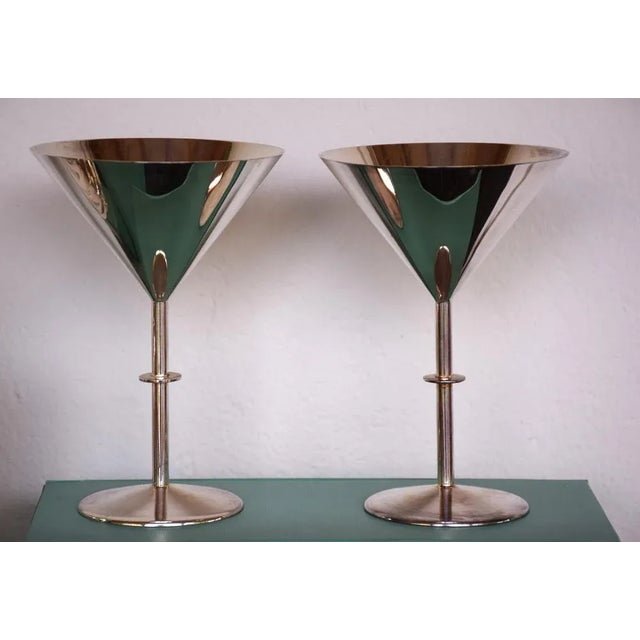 1990s Silver Metal Cocktail Service from Ercuis House, 1990s For Sale - Image 5 of 7