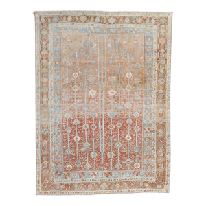 Zabihi Collection Tribal Persian Square Accent Rug