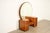 Donald Deskey Donald Deskey Style Art Deco Burl Wood Vanity Dresser With Mirror, Circa 1930s For Sale - Image 4 of 14