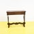 Brown Wooden Console Table, 1970s For Sale - Image 8 of 9